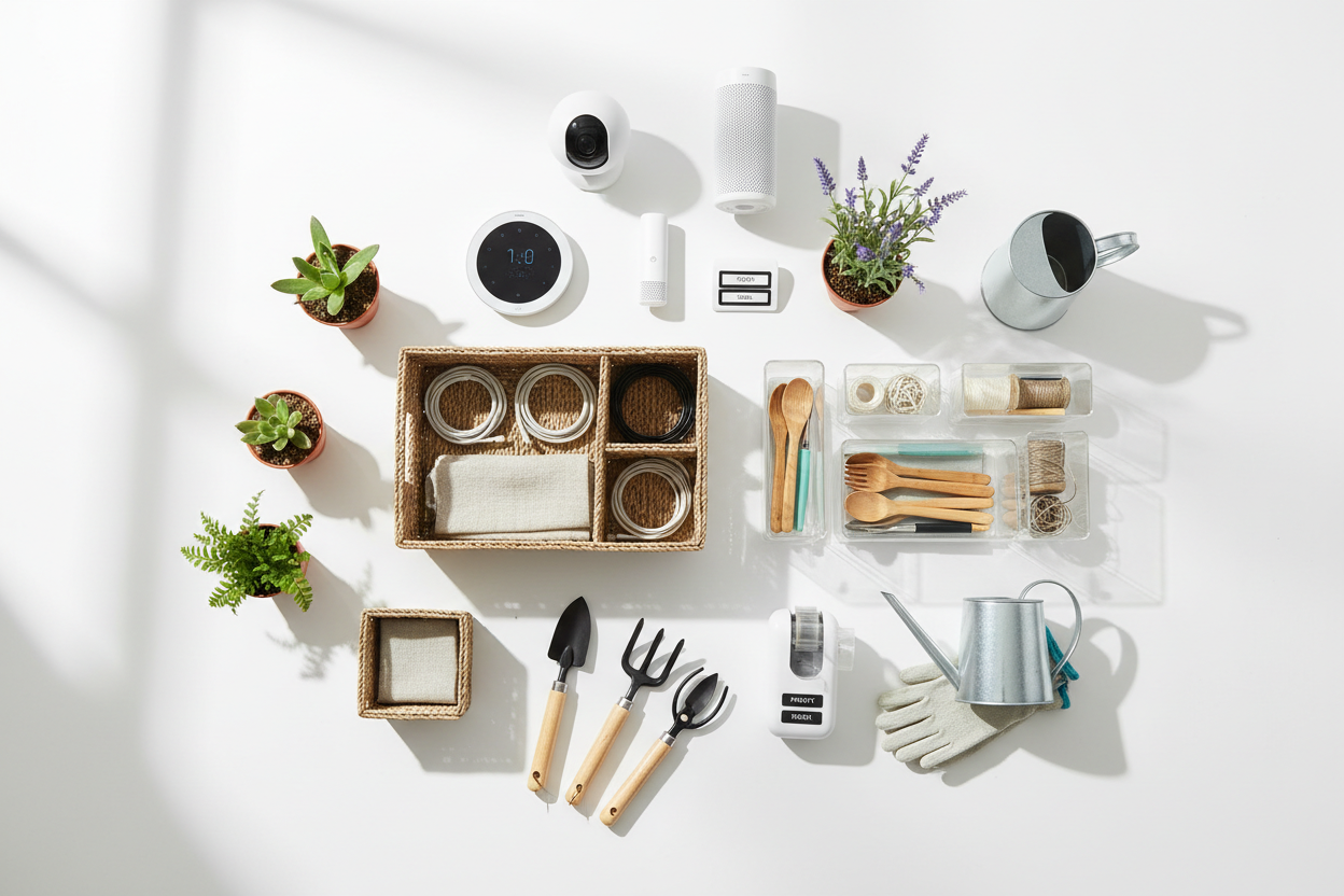 Home Organization & Garden Gadgets