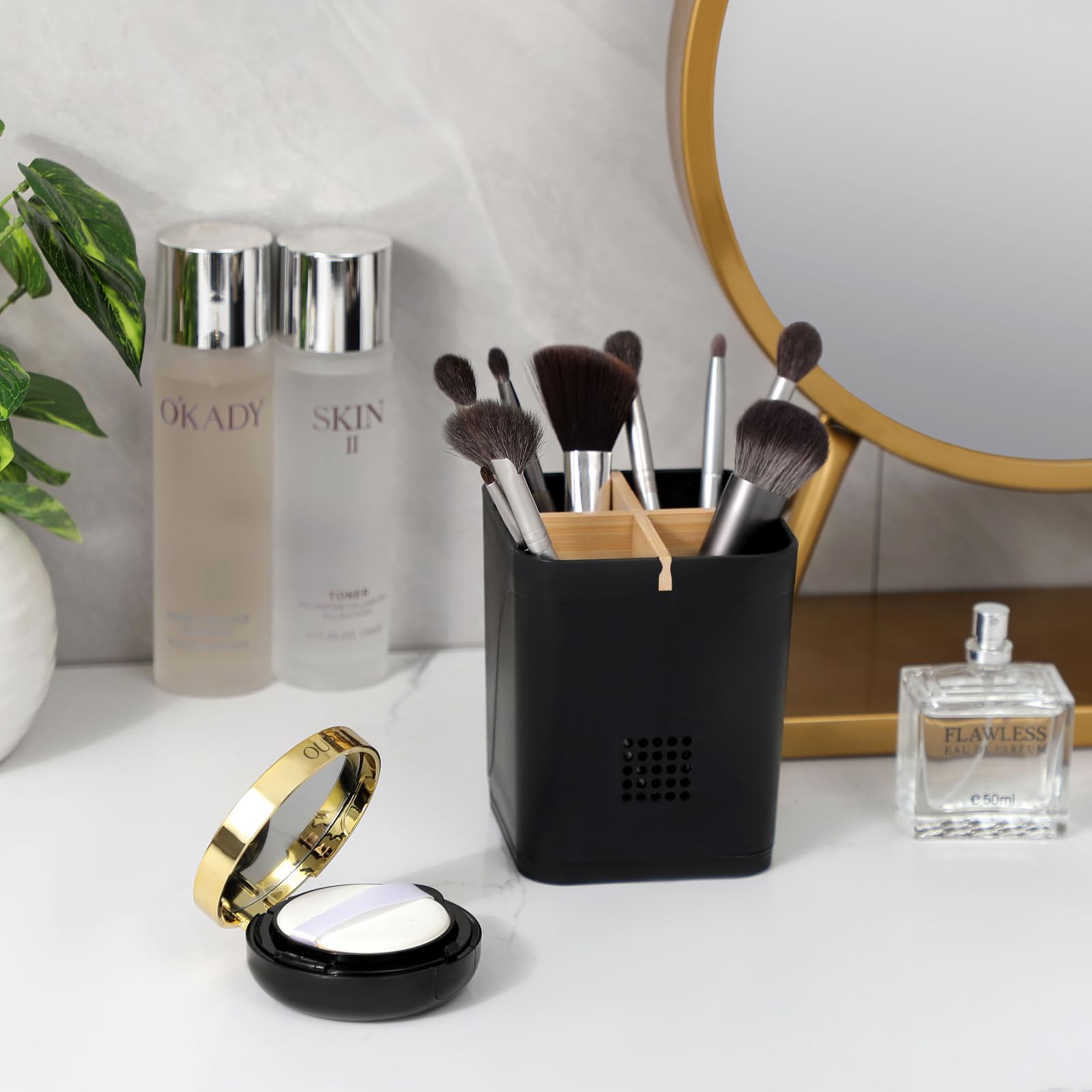 Toothbrush Holders Drainage for Bathrooms