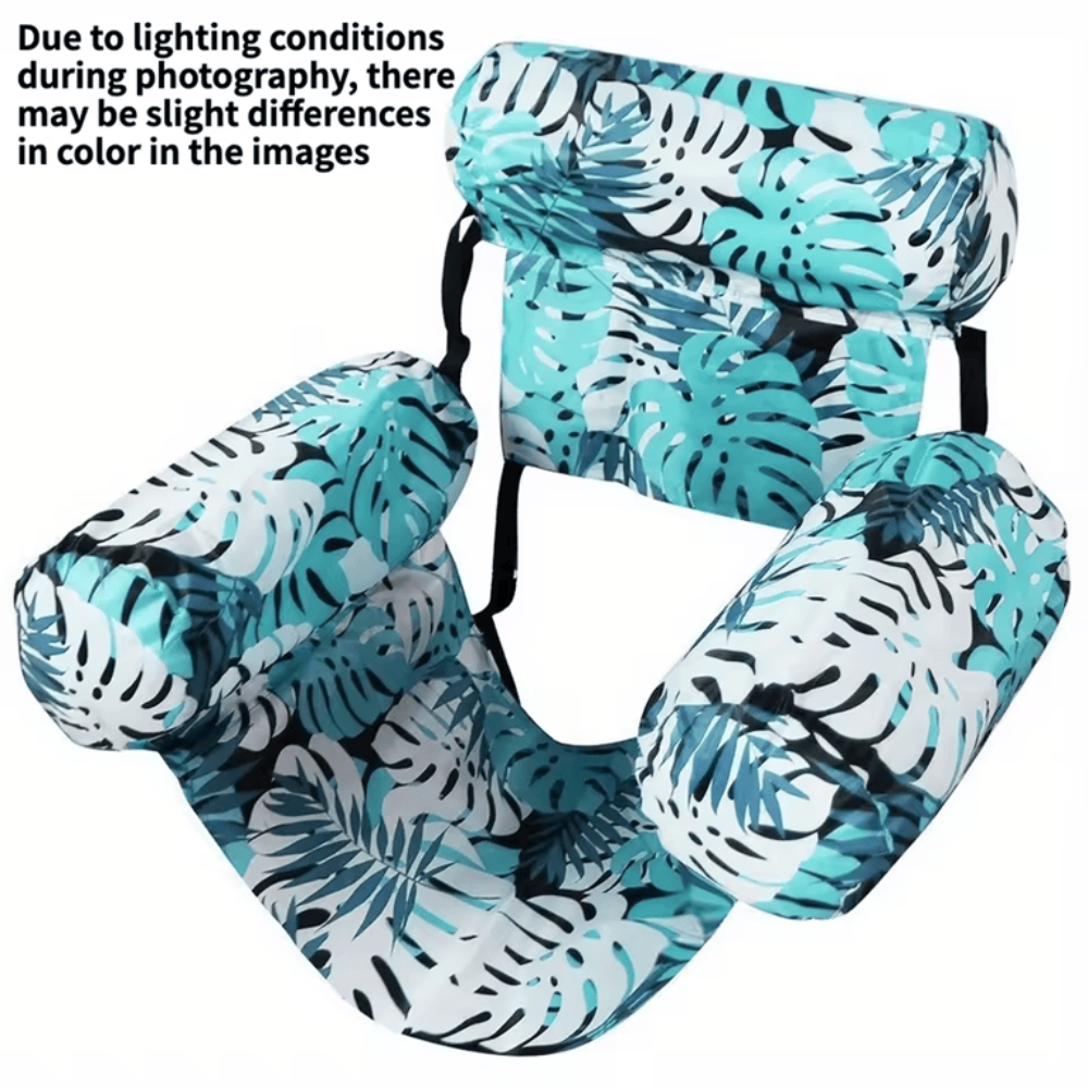 Inflatable Water Hammock Floating Pool Lounger