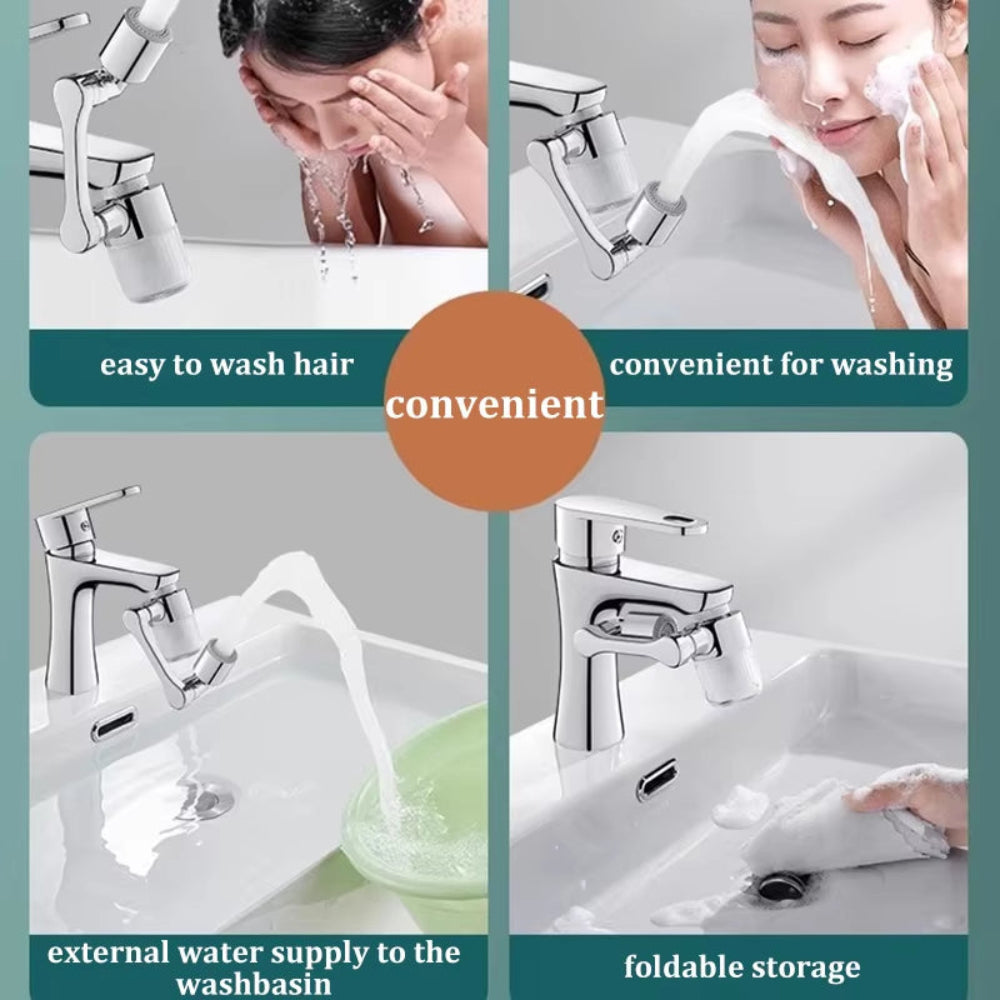 Rotating Faucet Aerator for Kitchen & Bathroom