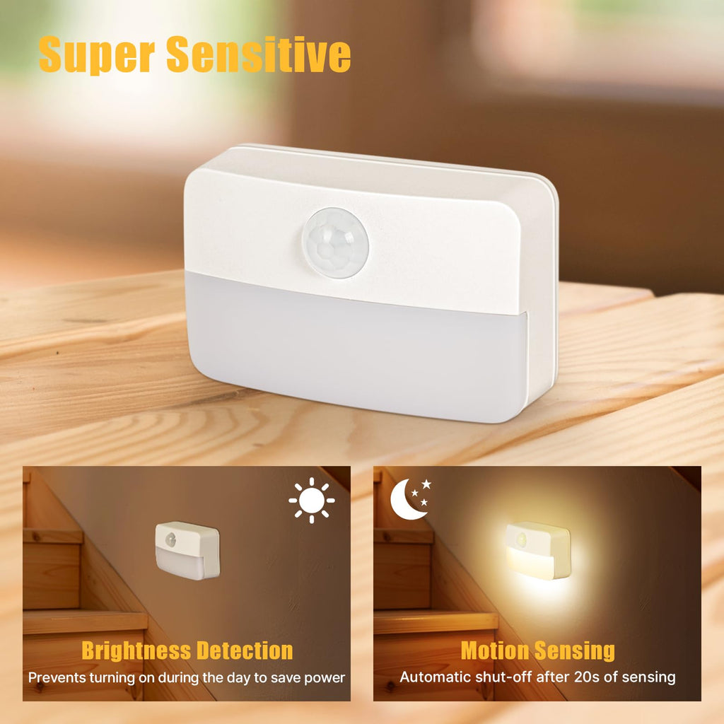 Motion Sensor Stair Light for Indoor (3PCS)