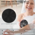 Soft Silicone Body Scrubber Shower Brush