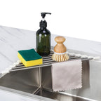 Triangle Roll-Up Dish Drying Rack