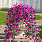Artificial Morning Glory Hanging Vine Flowers (1 Set 3PCS)