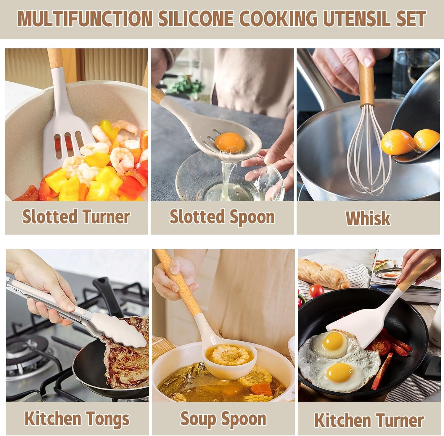 Umite Chef Kitchen Cooking Utensils Set 33pcs