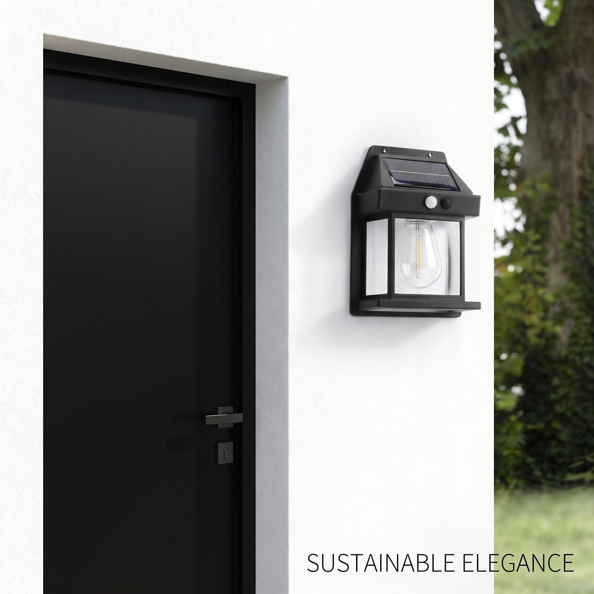 New Outdoor Solar Wall Lamp