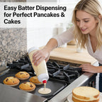 Pancake Batter Dispenser Mixer Bottle