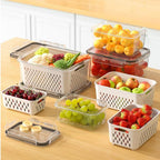 8PCS Fruit Storage Containers for Fridge