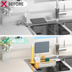 Adjustable Telescopic Sink Caddy Sponge Holder