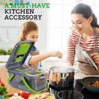 22-in-1 Vegetable Chopper Adjustable Slicer Cutter