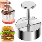 Stainless Steel Burger Press