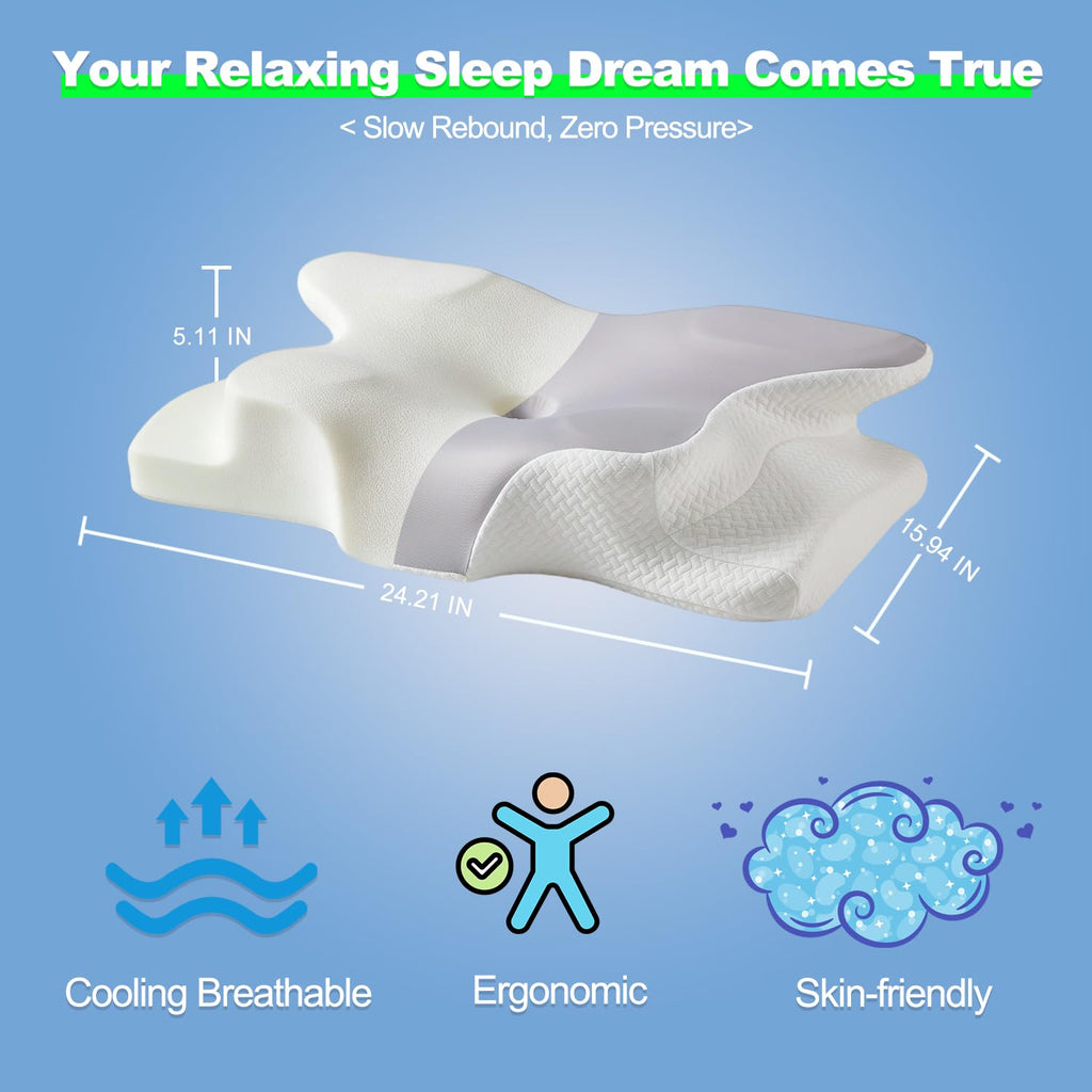 Memory Foam Cervical Pillow