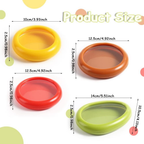 4PCS Silicone Fruit Storage Containers Set