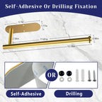 Stainless Steel Under Cabinet Paper Towel Holder