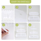 6PCS Dessert Table Display & Cupcake Stand Set