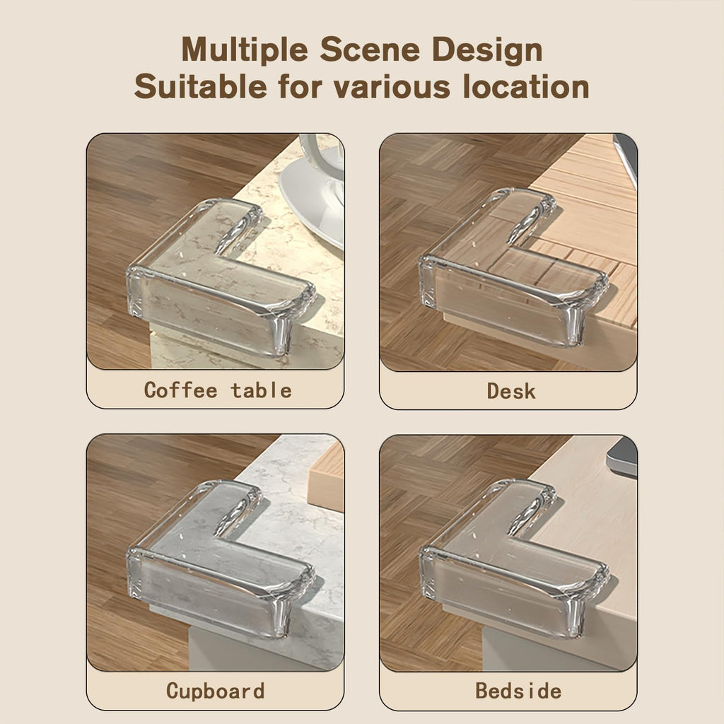 Baby Safety Silicone Corner & Edge Protector