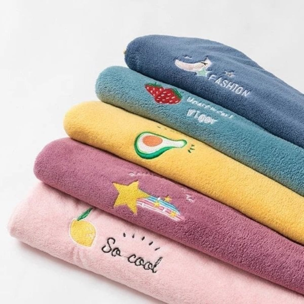 Dry Hair Towel, Shower Caps for Girls and Women