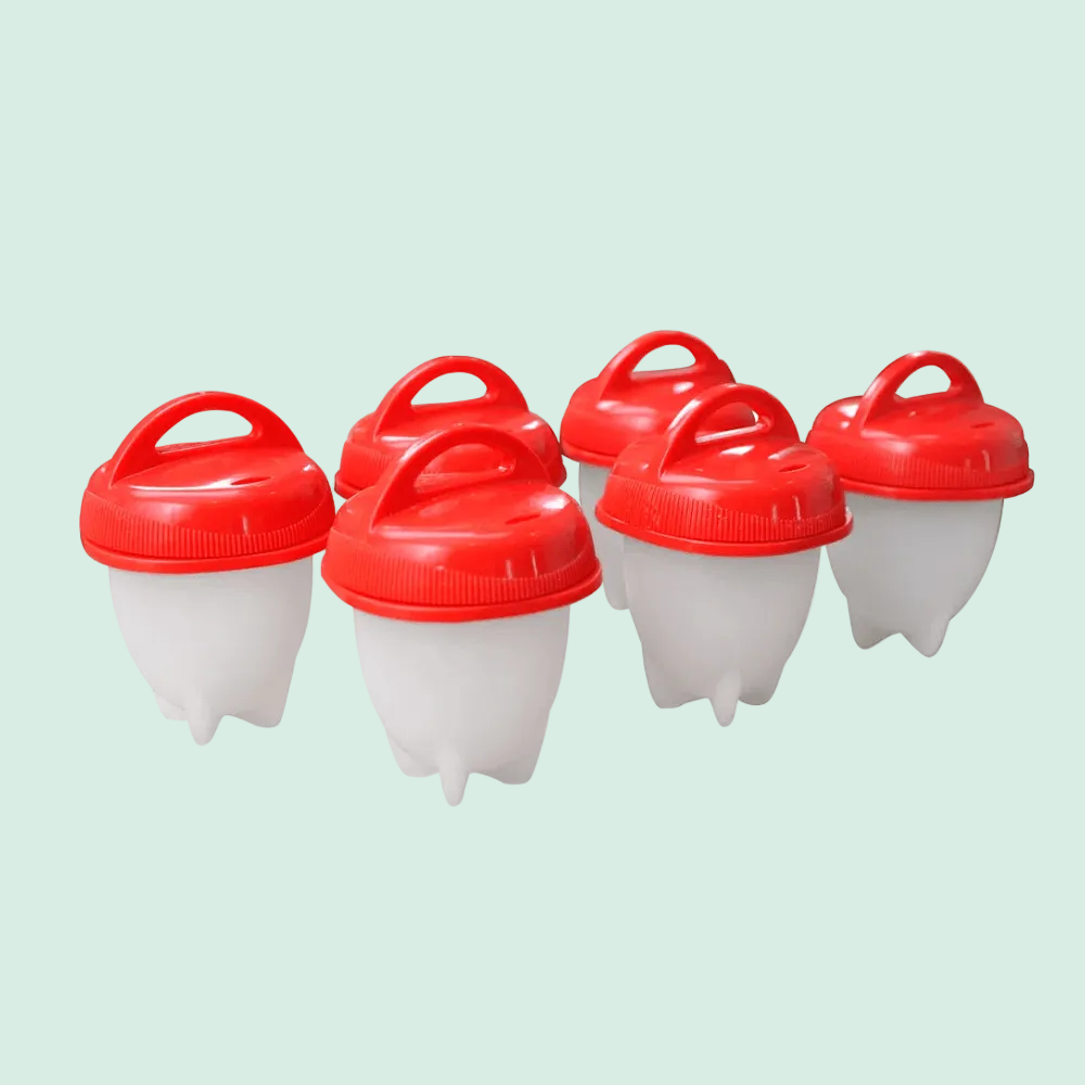 Silicone Egg Cooker Set for Hard Boiled Eggs