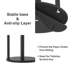 Black Stainless Steel Paper Towel Holder