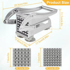 Stainless Steel French Fries Cutter Potato Slicer