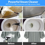 Handheld Pressurized Steam Cleaner with 12 pcs Accessories