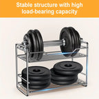 2 Tier Stainless Steel Kitchen Countertop Spice Rack