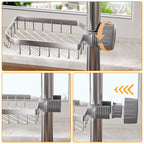 Stainless Steel Over Faucet Sponge Holder