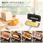 Double-Sided Sandwich Maker Flip Grill Pan