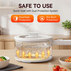 1.5L Mini Hot Pot, Ceramic Glaze Non-stick Portable Pot