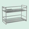 2 Tier Stainless Steel Kitchen Countertop Spice Rack