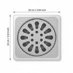 Shower Drain Hair Catcher Mesh Stickers