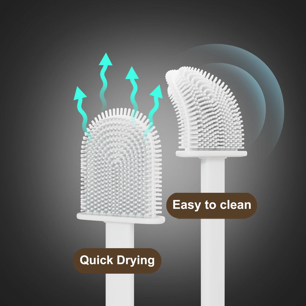 Silicone Toilet Brushes & Holders
