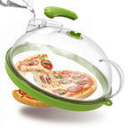 Microwave Splatter Cover with Water Steamer