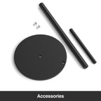 Black Stainless Steel Paper Towel Holder