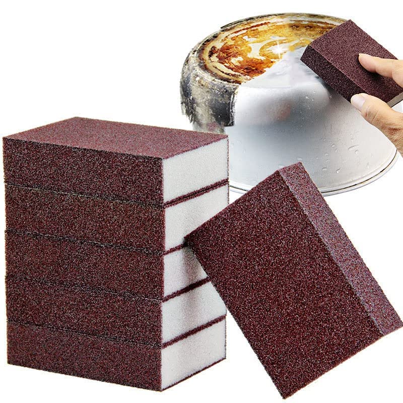 10PCS Emery Magic Cleaning Sponge Scrubber