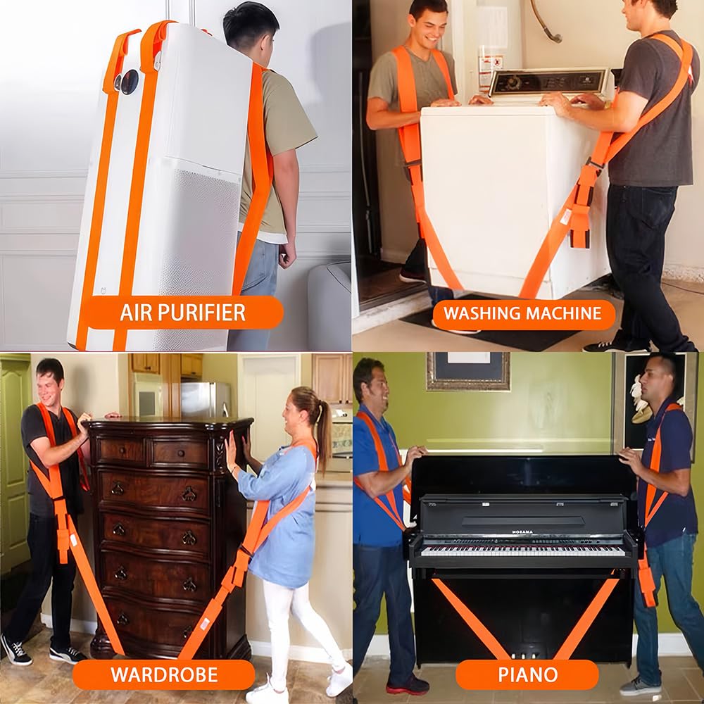 Adjustable Furniture Moving Straps