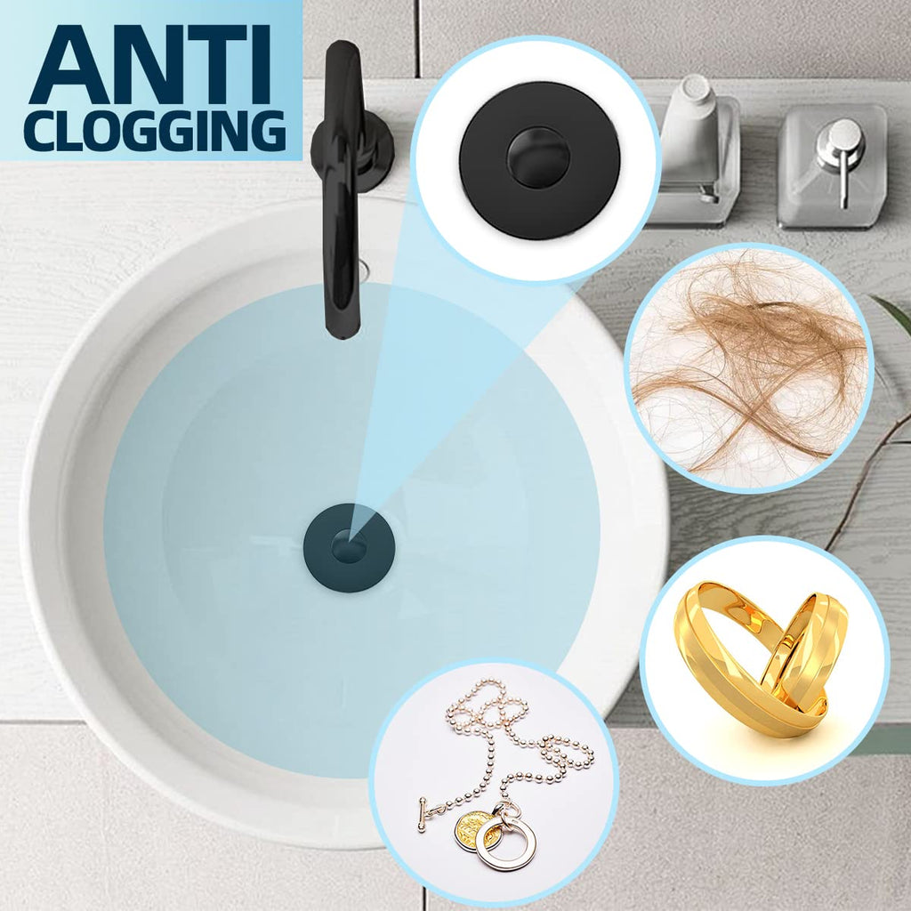 Universal 2 in 1 Bathroom Sink Stopper