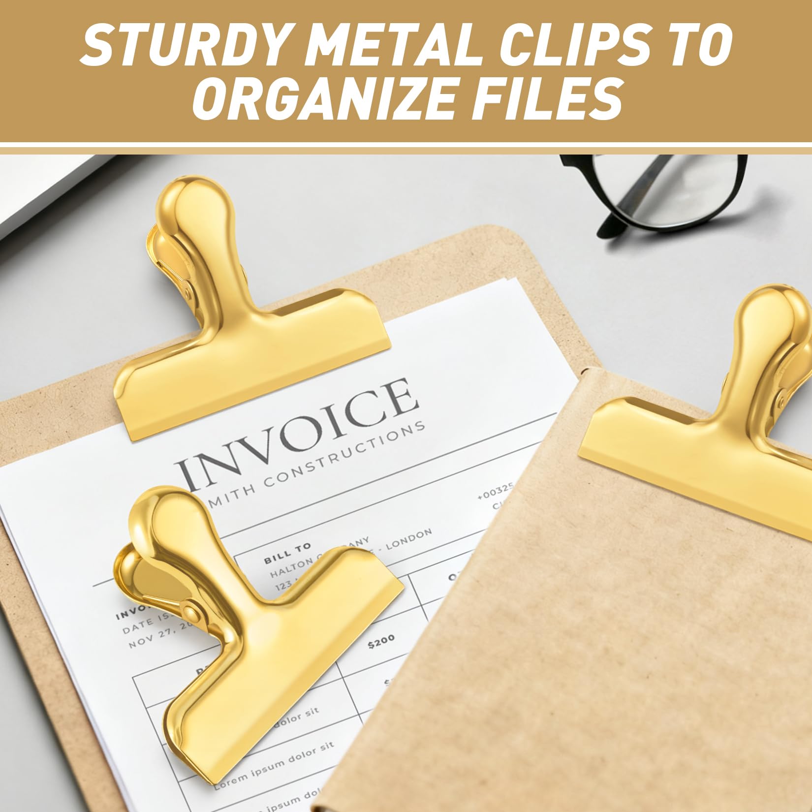 8PCS Stainless Steel Chip Bag Clips Airtight Food Sealing Clips