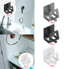 Adhesive Sink Caddy Sponge Holder & Drain Rack (4PCS)