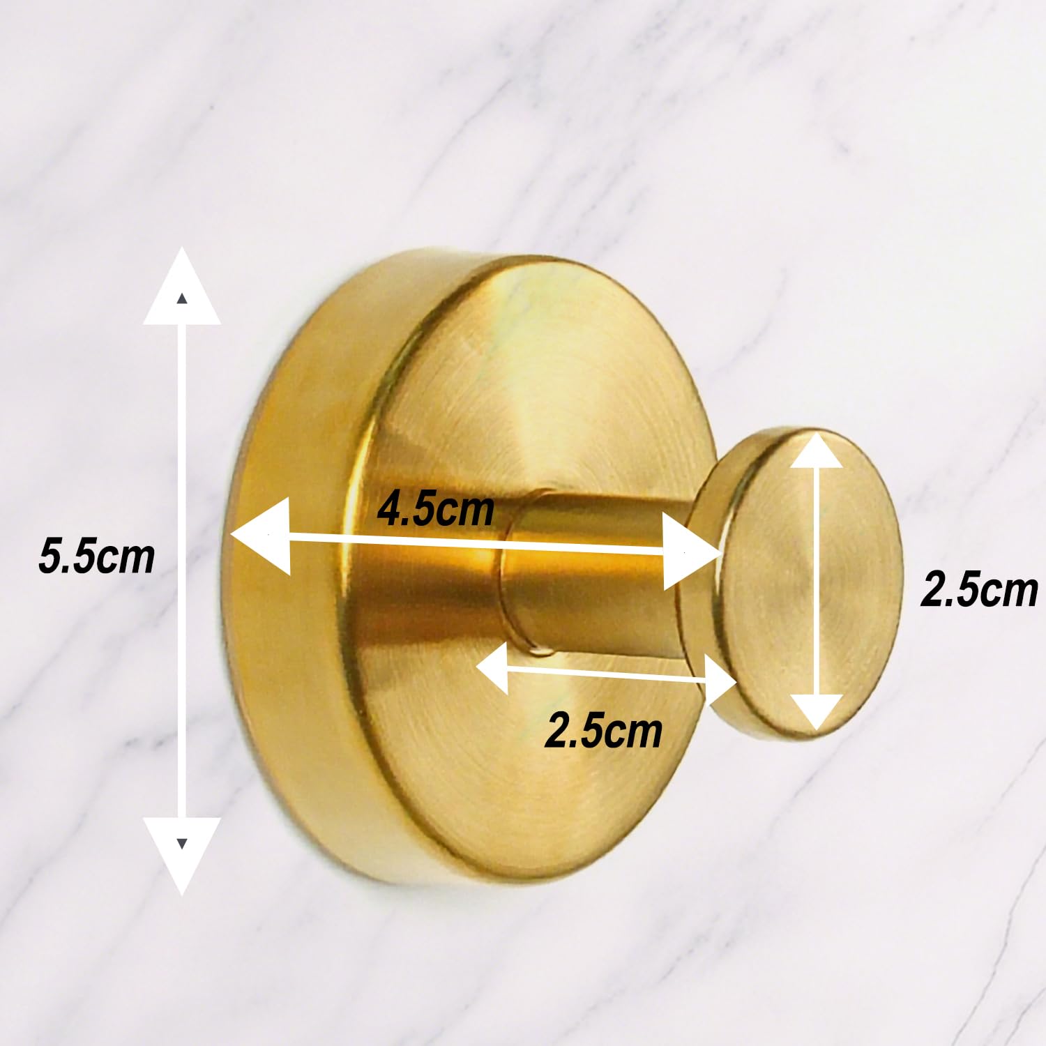 4PCS Suction Cup Shower Hooks Stainless Steel