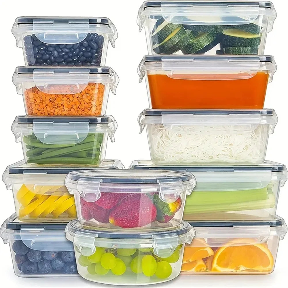 12PCS BPA-Free Food Storage Containers Set
