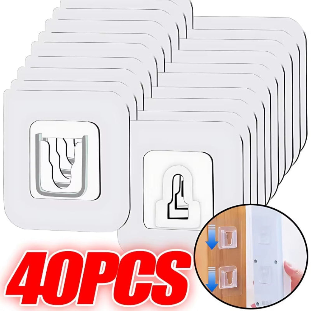 Double-Sided Adhesive Wall Hooks