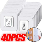 Double-Sided Adhesive Wall Hooks