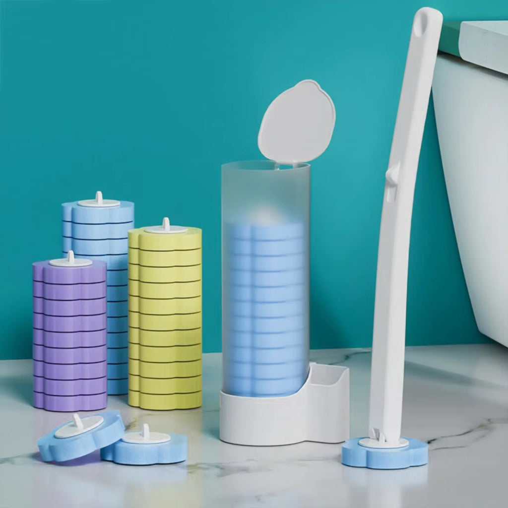 Disposable Toilet Cleaning System