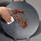 BBQ Grill Pan Non-Stick Round Griddle