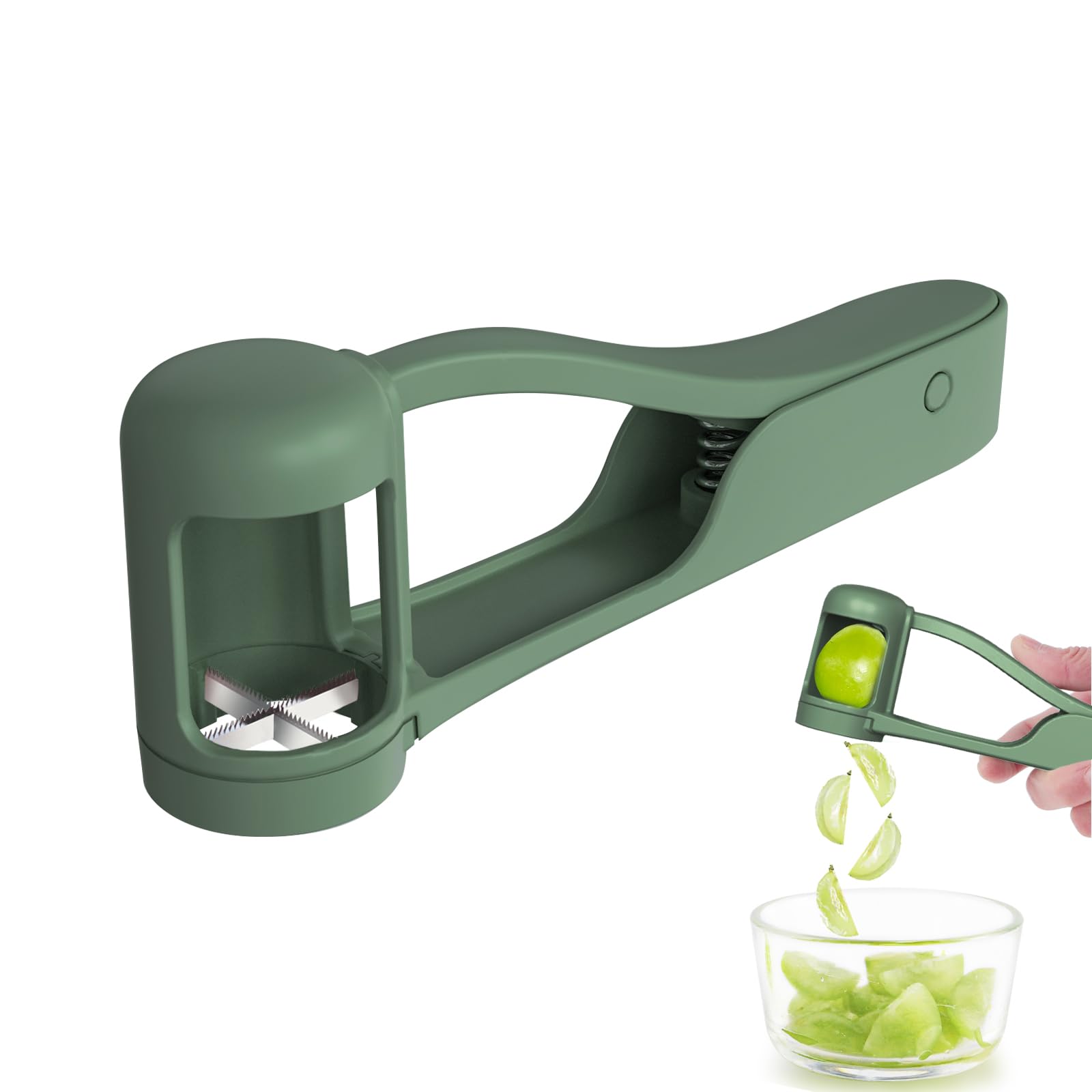 Stainless Steel Grape Cutter for Toddlers