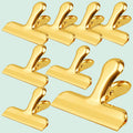 8PCS Stainless Steel Chip Bag Clips Airtight Food Sealing Clips