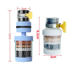 Universal 6-Layer Rotating Faucet Filter Water Purifier