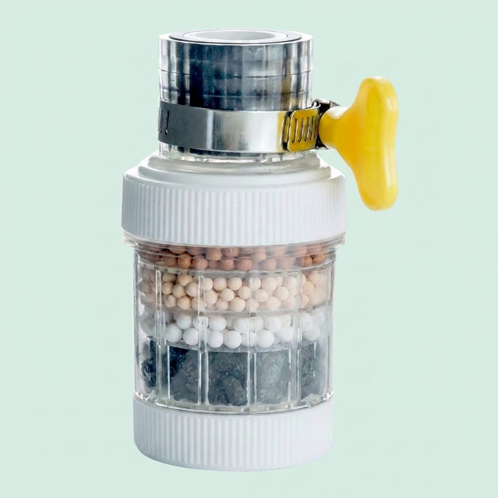 Universal 6-Layer Rotating Faucet Filter Water Purifier