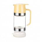 Durable 300 ML Glass Honey Dispenser with Handle